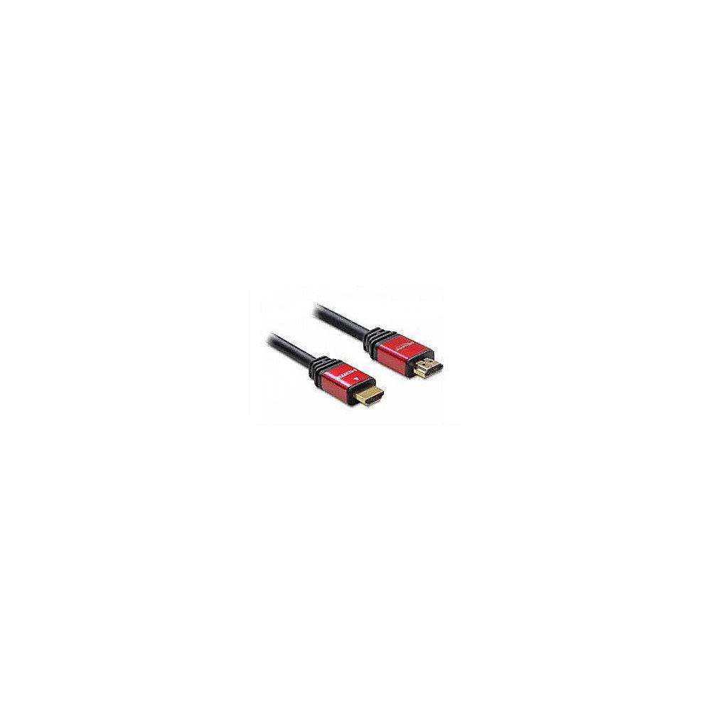 DeLOCK HDMI Kabel 2m High Speed Premium St./St. 84333 schwarz