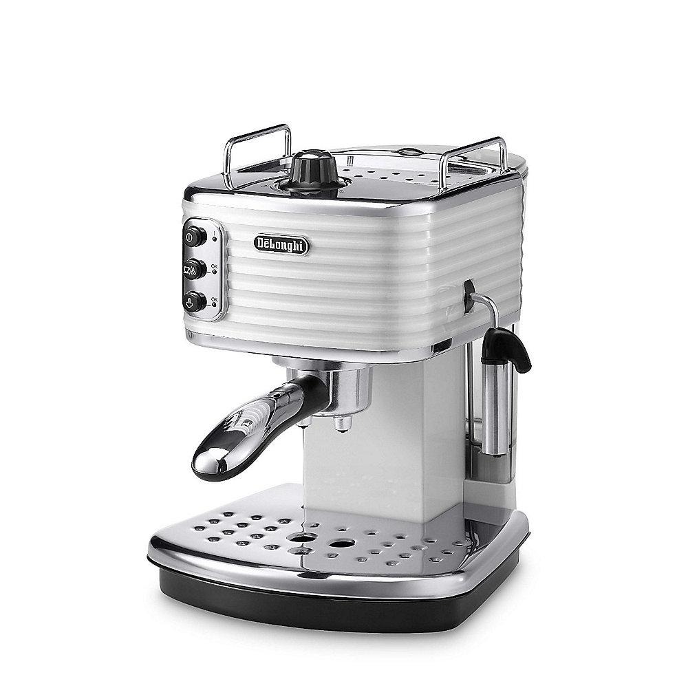 DeLonghi ECZ 351.W Scultura Espressomaschine/Siebträger weiß, DeLonghi, ECZ, 351.W, Scultura, Espressomaschine/Siebträger, weiß