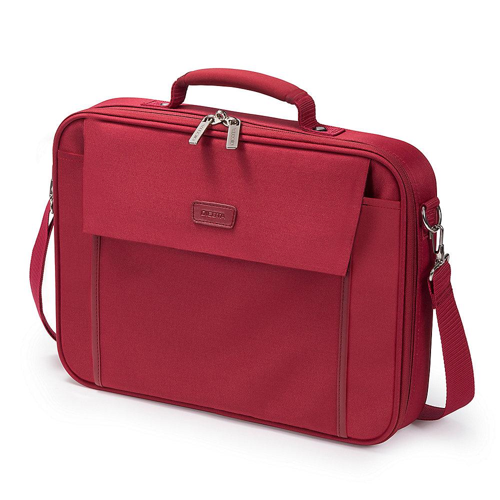 Dicota Base Notebooktasche 39,6cm (14"-15.6") rot