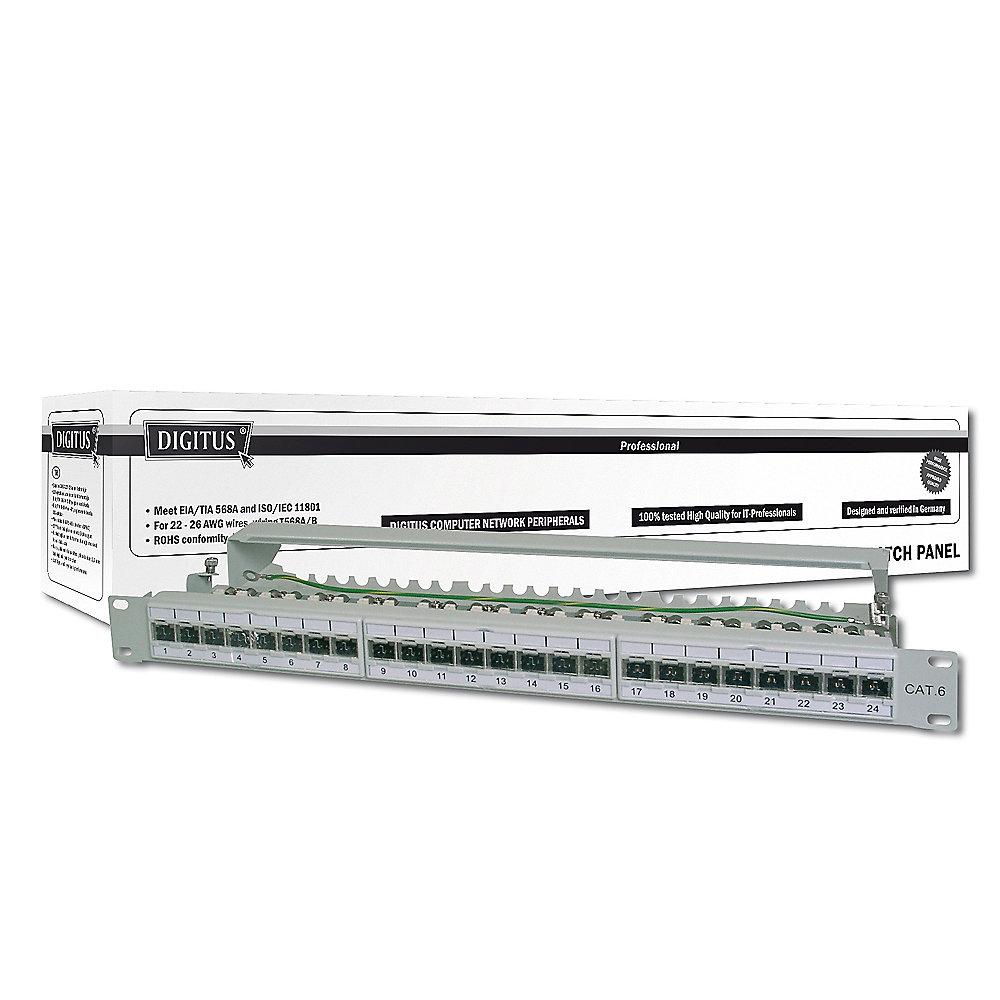 Digitus 24 Port Cat6 Patchpanel 19