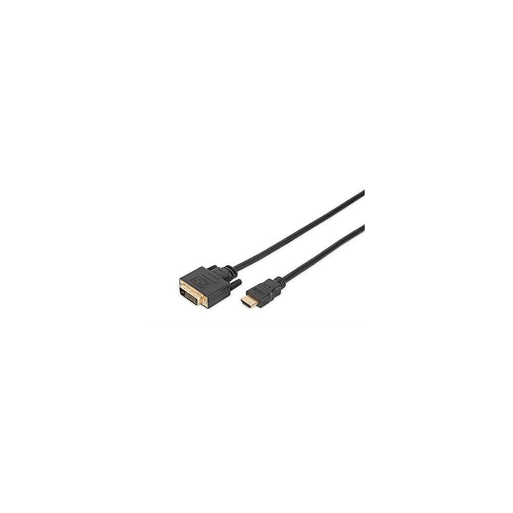 DIGITUS HDMI-Adapterkabel Typ A-DVI (18 1) St./ St, 2m Blister DB-330300-020-S