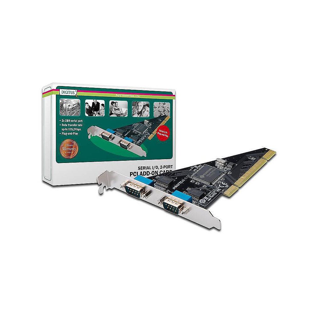 DIGITUS PCI Card 2-Port serielle Schnittstellen