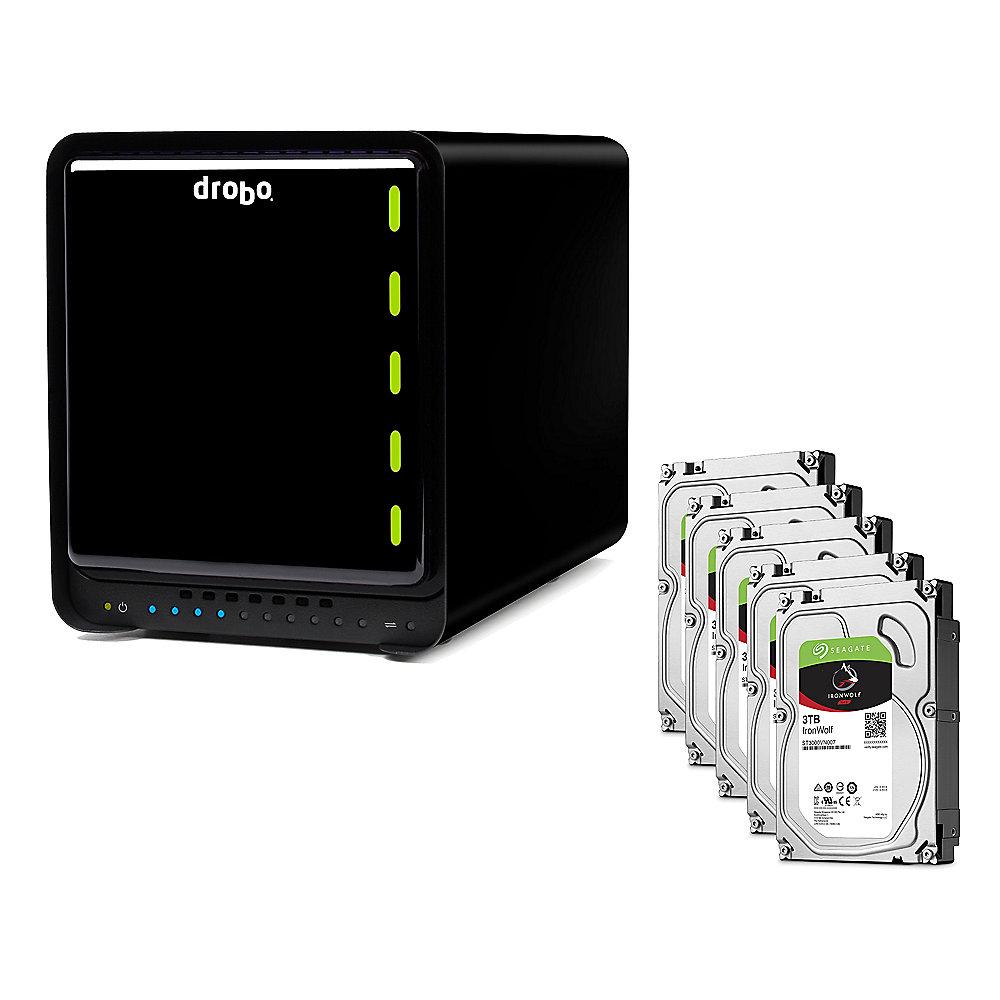 Drobo 5C DAS System 5-Bay 15TB inkl. 5x 3TB Seagate ST3000VN007