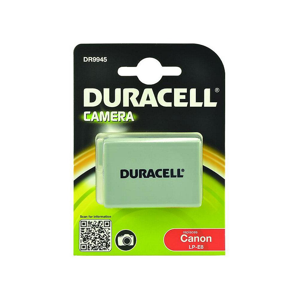 Duracell Li-Ion-Akku für Canon LP-E8, Duracell, Li-Ion-Akku, Canon, LP-E8