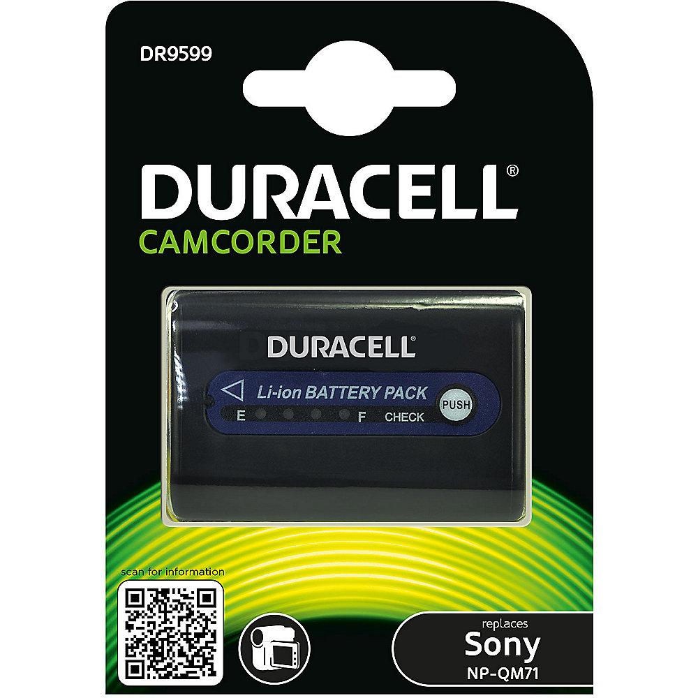Duracell Li-Ion-Akku für Sony NP-QM71