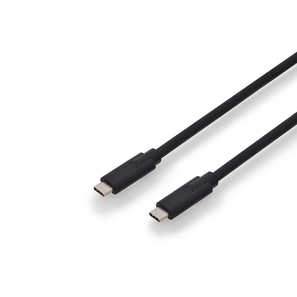 ednet USB 3.1 Anschlusskabel 1m C zu C Gen2 schwarz