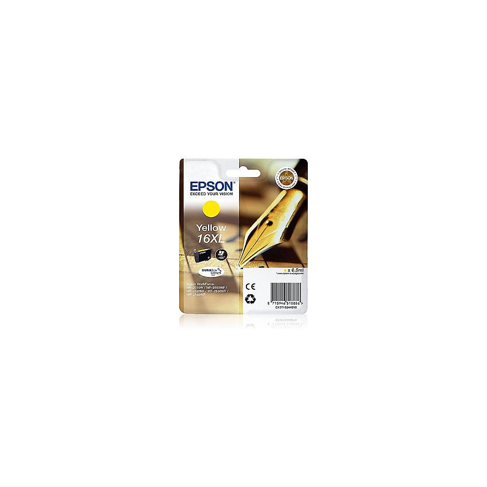 Epson 16XL Original Druckerpatrone Gelb T1634
