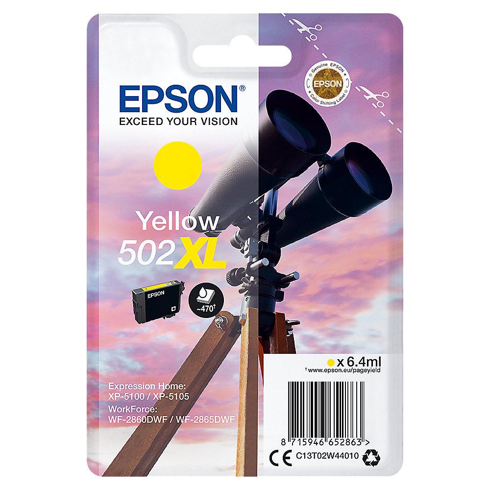 Epson C13T02W44010 Druckerpatrone 502 XL Gelb