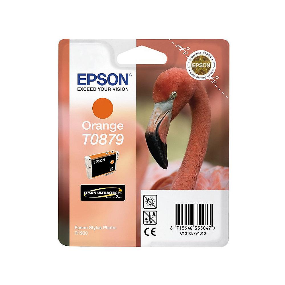 Epson C13T08794010 Druckerpatrone T0879 orange hochglänzend