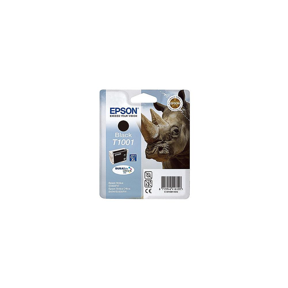 Epson C13T10014010 Druckerpatrone T1001 schwarz mit hoher Kapazität