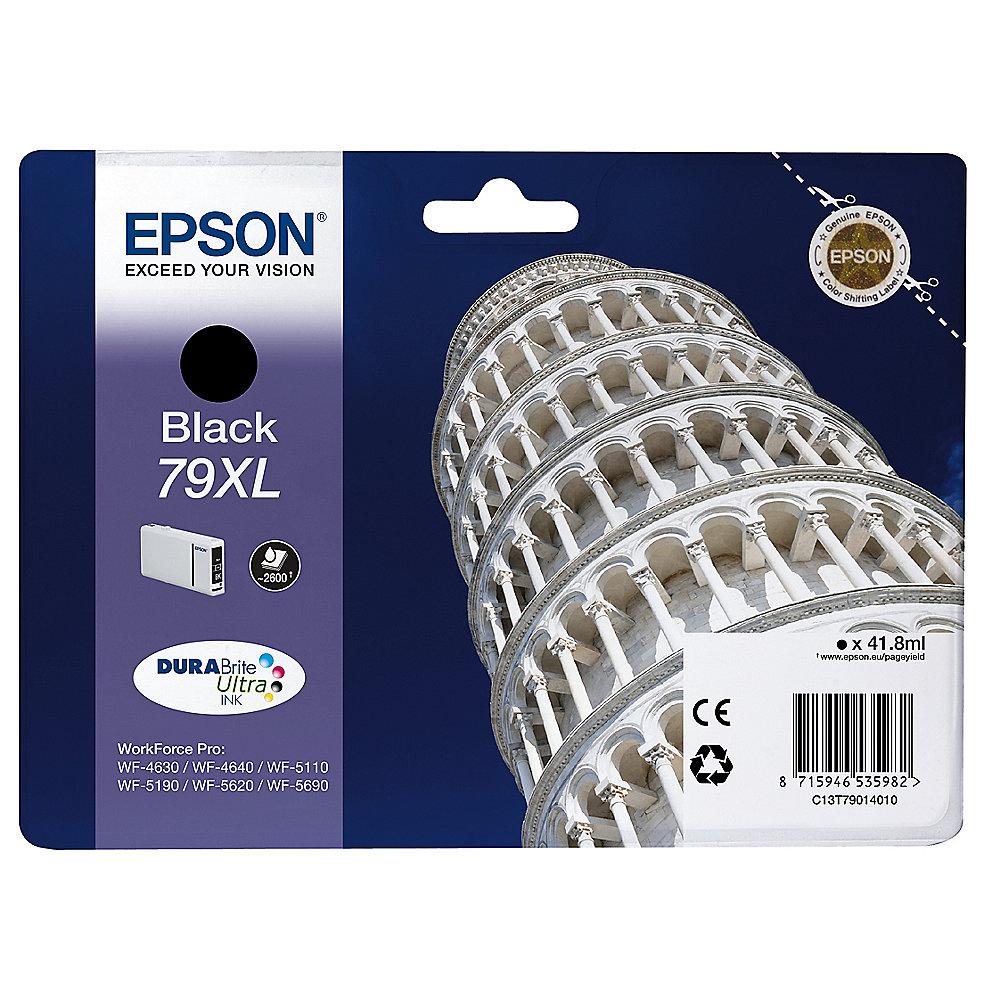 Epson C13T79014010 Druckerpatrone 79XL schwarz mit hoher Kapazität