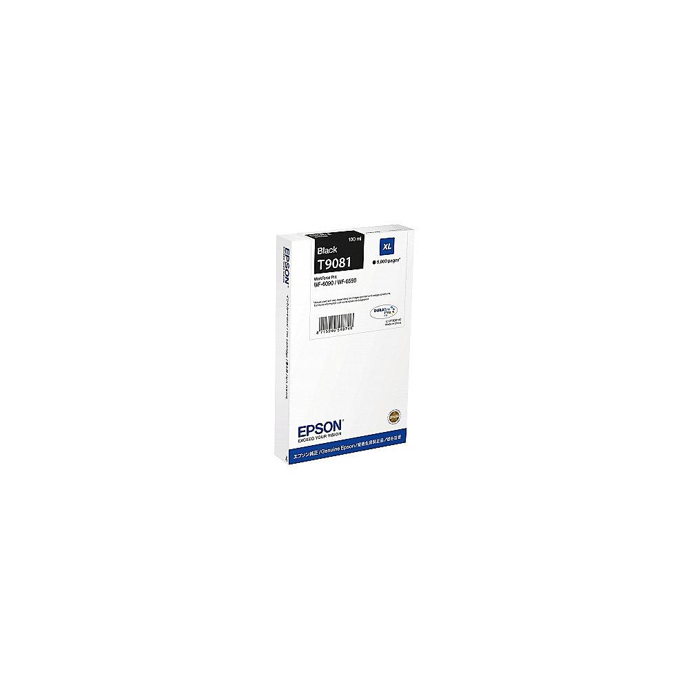 Epson C13T908140 Druckerpatrone T9081XL schwarz mit hoher Kapazität 100ml