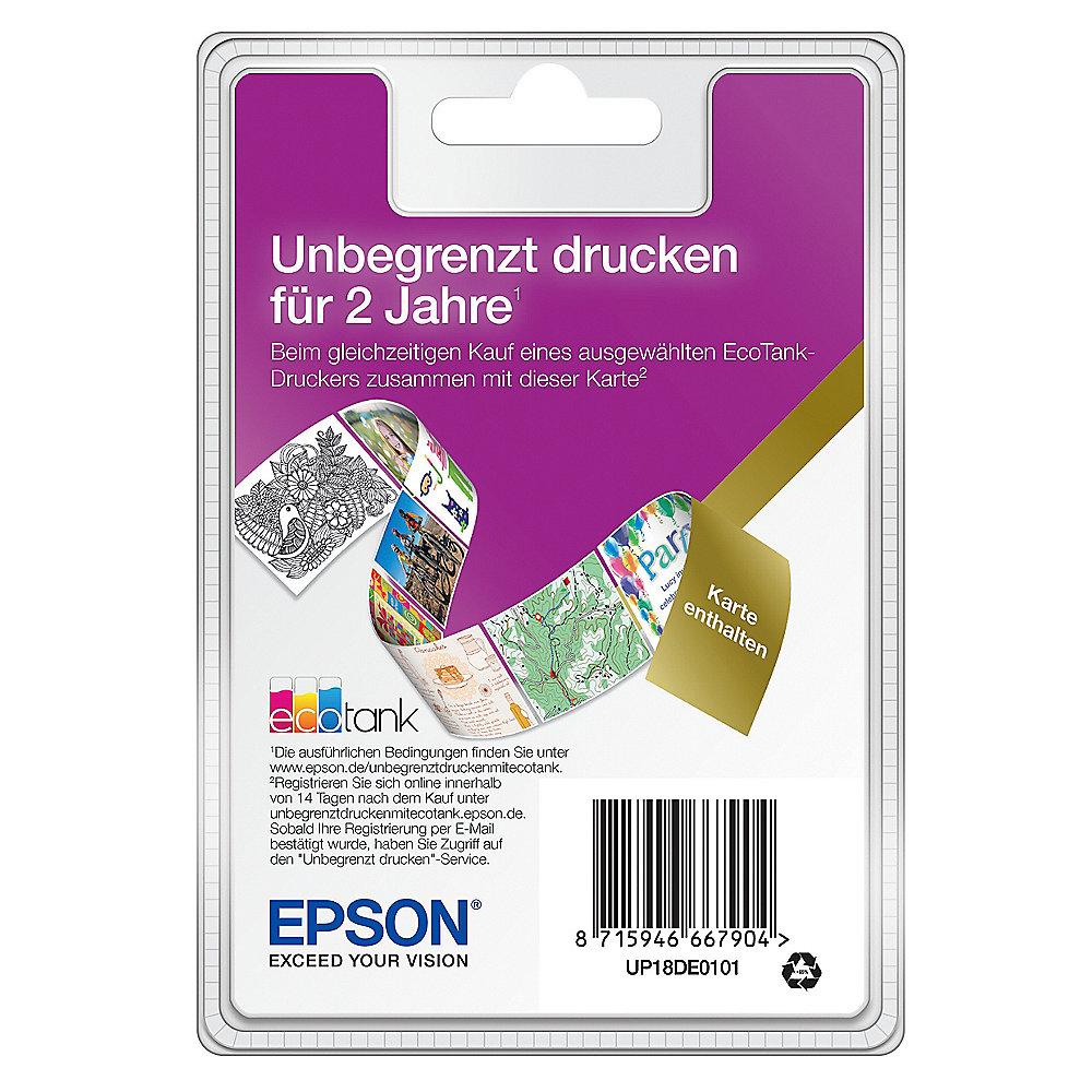 Epson EcoTank 2 Jahre Unlimited Printing - unbegrenztes Drucken*