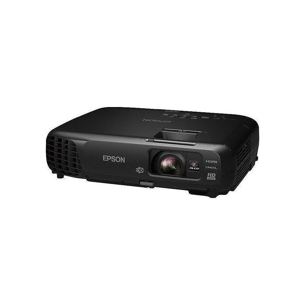 EPSON EH-TW570 3LCD WXGA Projektor 3000 Lumen 15000:1 3D HDMI/VGA/USB/S-Video LS