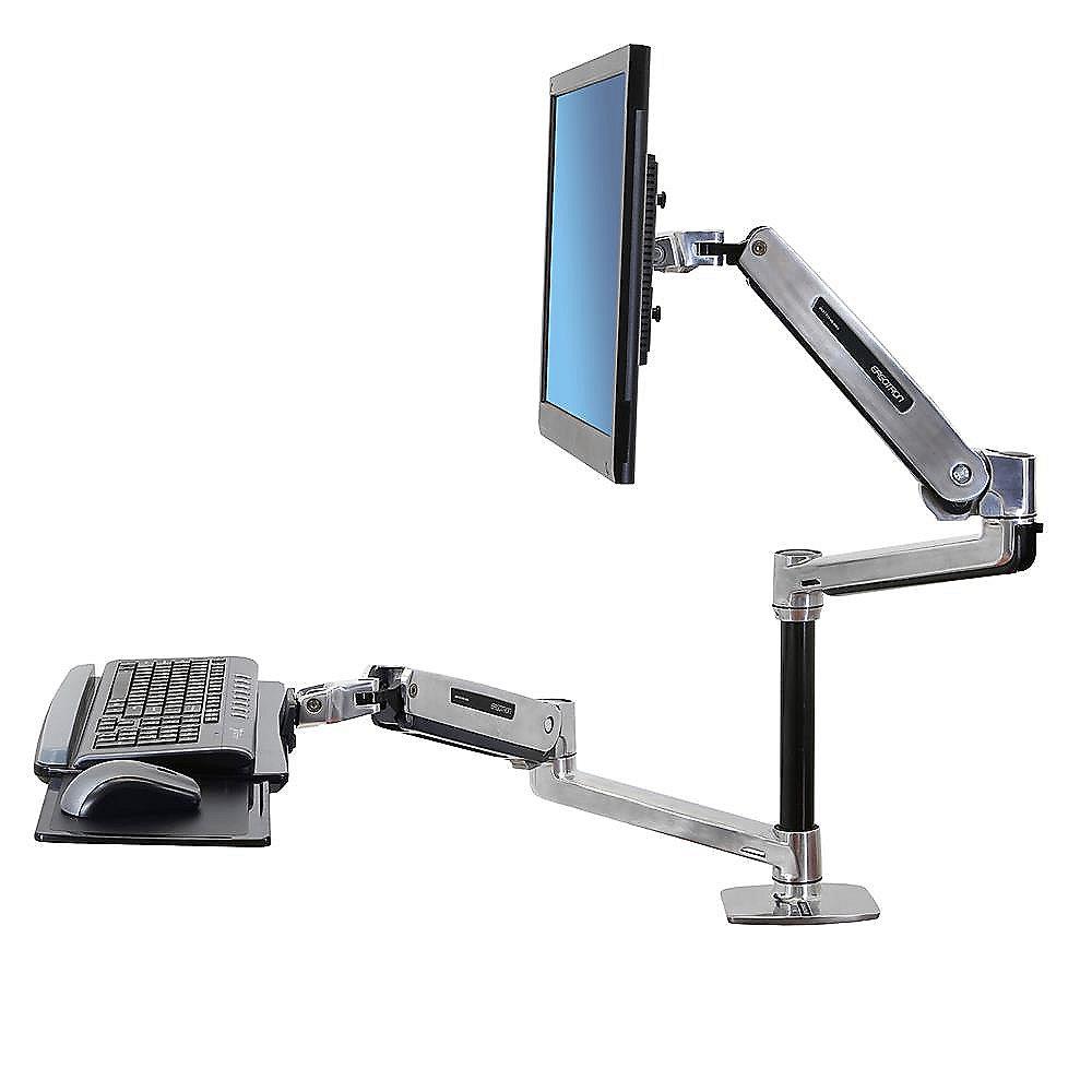 Ergotron 45-405-026 WorkFit-LX Sit-Stand Desk Mount System