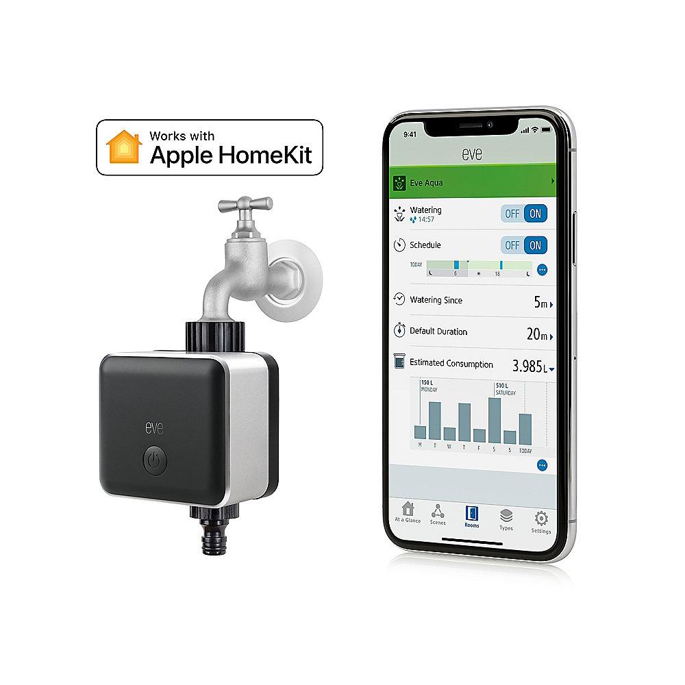 Eve Aqua - Smarte Bewässerungssteuerung mit Apple HomeKit-Technologie, Eve, Aqua, Smarte, Bewässerungssteuerung, Apple, HomeKit-Technologie
