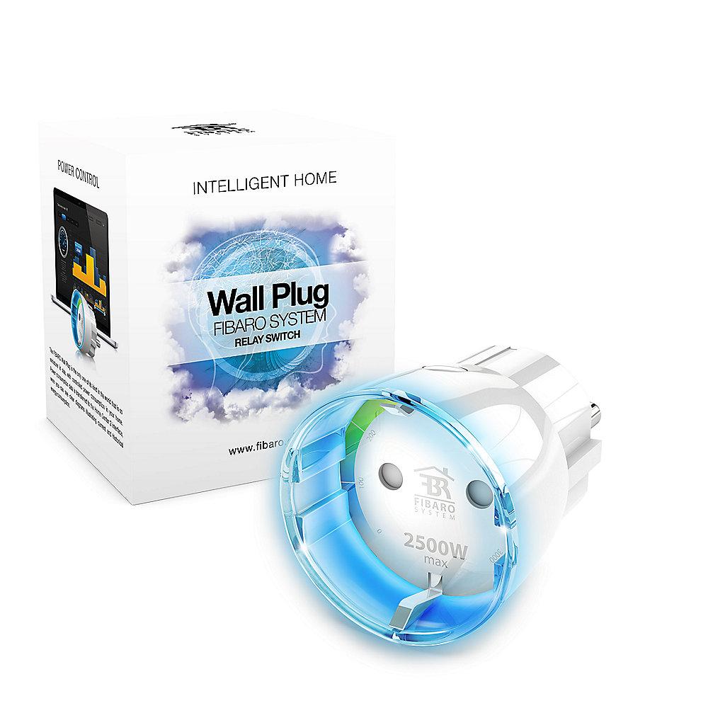Fibaro Zwischenstecker Schalter Typ F (Schutzkontakt) Gen5 Z-Wave