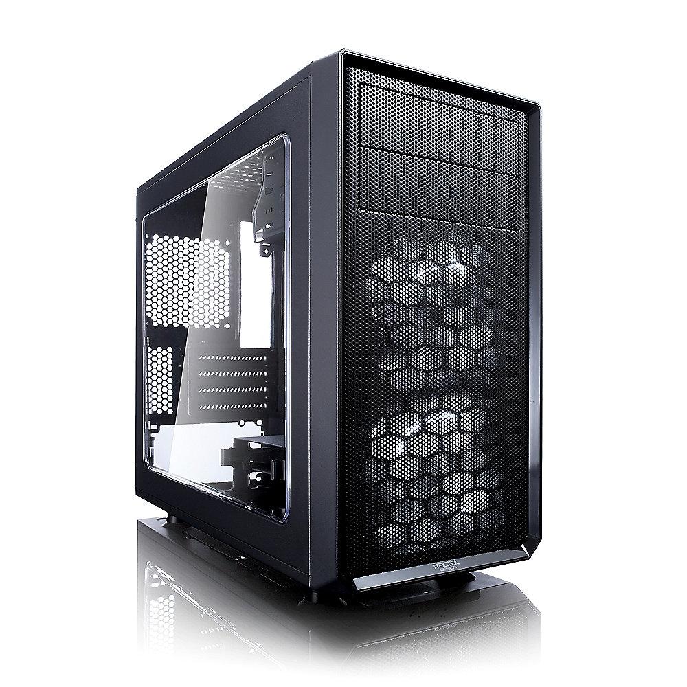 Fractal Design Focus G Mini ATX Gaming Gehäuse mit Seitenfenster, schwarz, Fractal, Design, Focus, G, Mini, ATX, Gaming, Gehäuse, Seitenfenster, schwarz