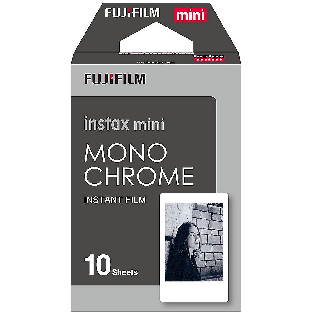 Fujifilm Instax Mini Film monochrome (10er Pack Papier), Fujifilm, Instax, Mini, Film, monochrome, 10er, Pack, Papier,