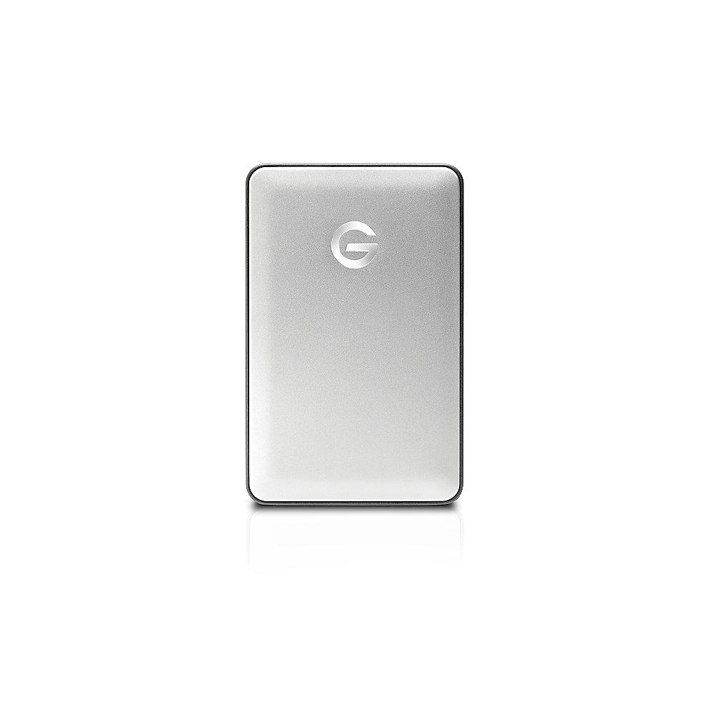 G-Technology G-DRIVE Mobile 1TB USB-C 3.1 Gen1 2,5zoll 7200rpm silber