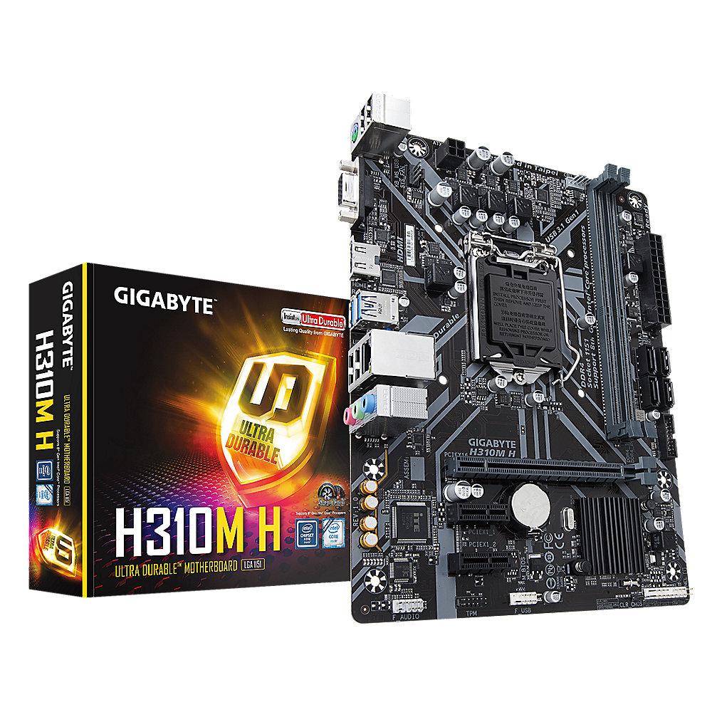 Gigabyte H310M H mATX Mainboard 1151v2 (Coffee Lake), VGA, HDMI