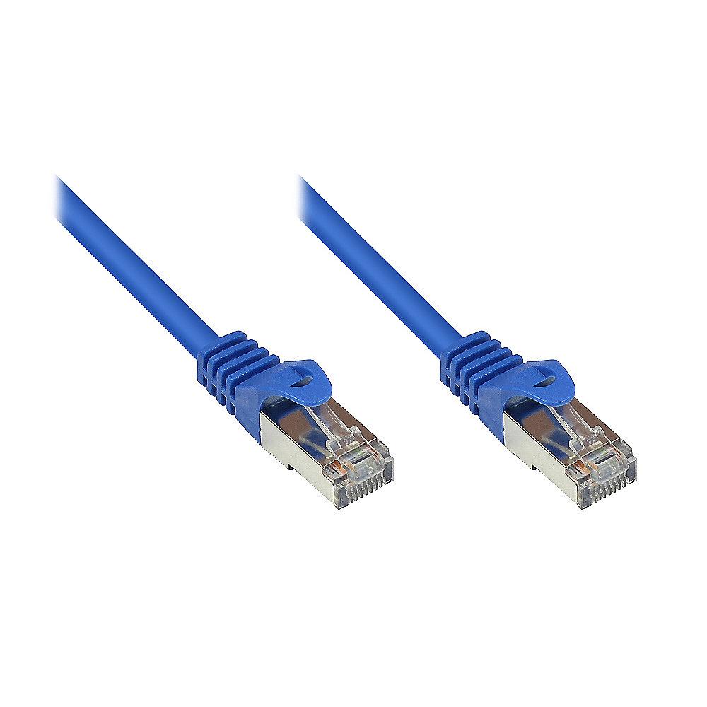 Good Connections 0,15m RNS Patchkabel CAT5E SF/UTP PVC blau