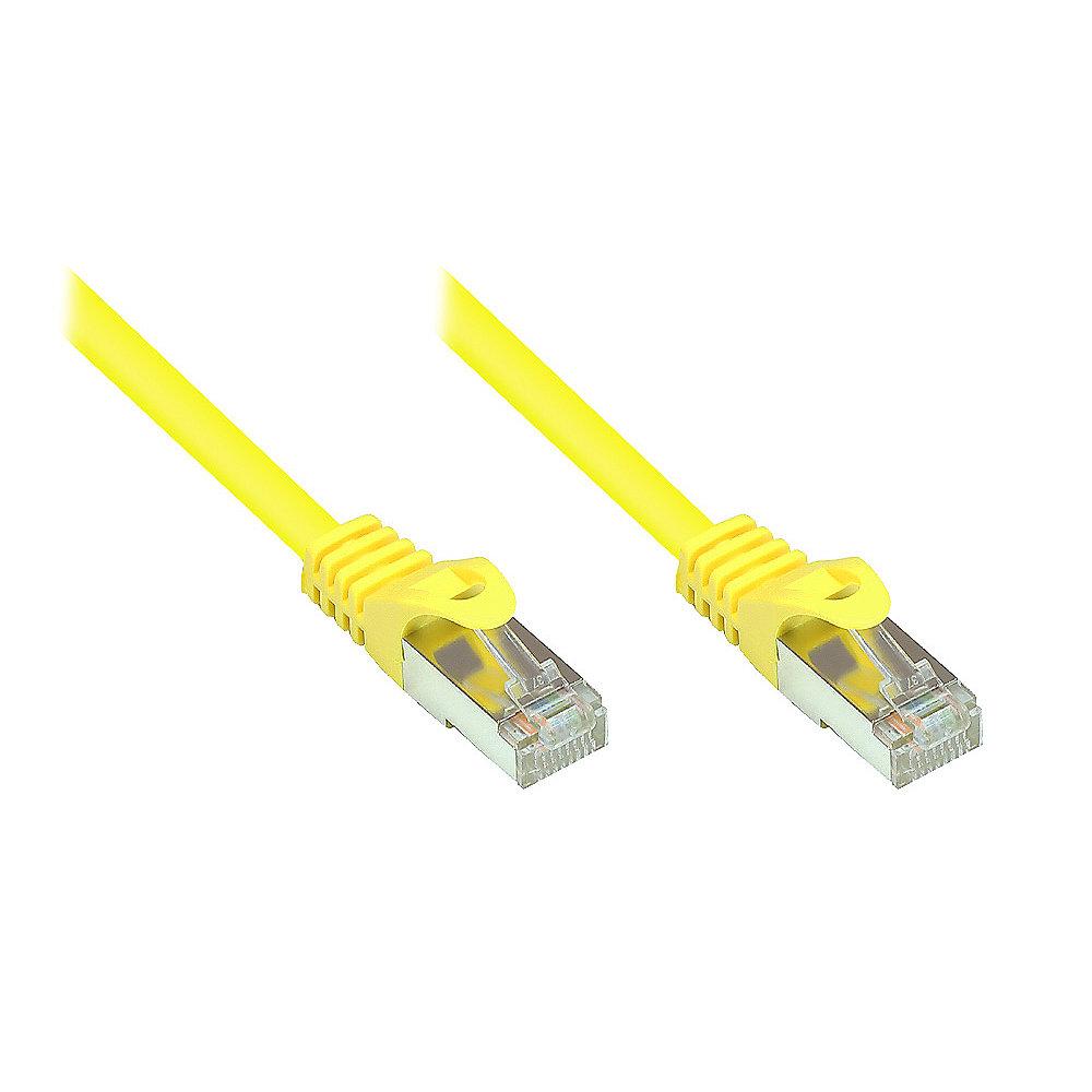 Good Connections 0,5m RNS Patchkabel CAT5E SF/UTP PVC gelb