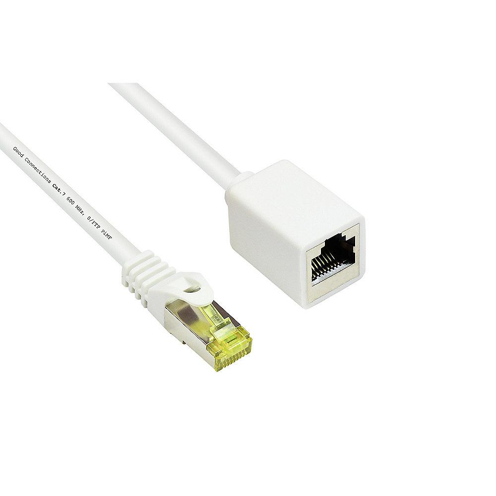 Good Connections 2,0m RNS Patchkabelverlängerung CAT7 S/FTP halogenfrei weiß