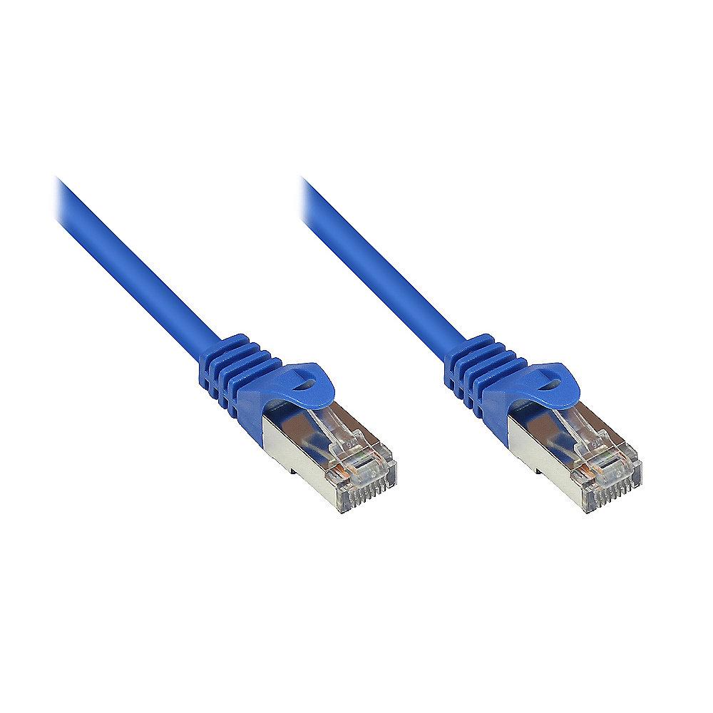 Good Connections 3,0m RNS Patchkabel CAT5E SF/UTP PVC blau