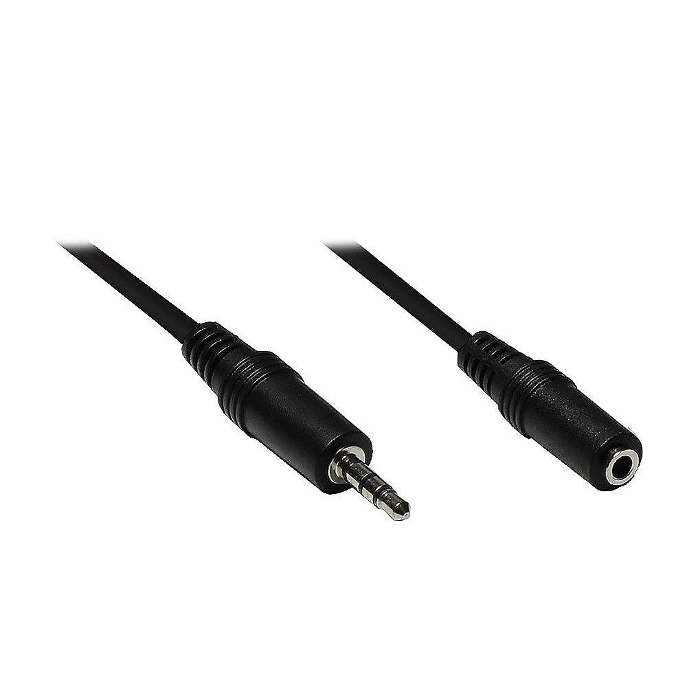 Good Connections 3,5mm Klinkenverlängerung 3m schwarz