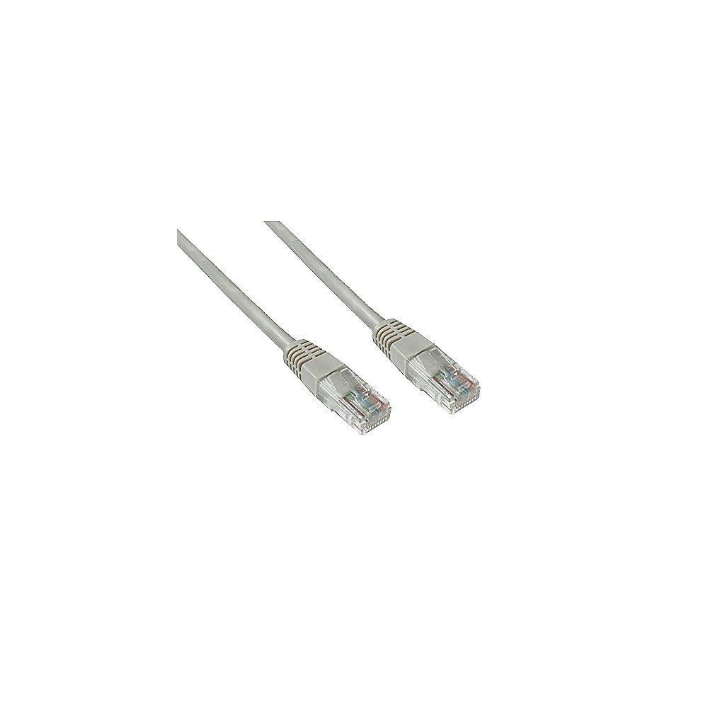 Good Connections Patch Netzwerkkabel Cat. 5e U/UTP grau 7m