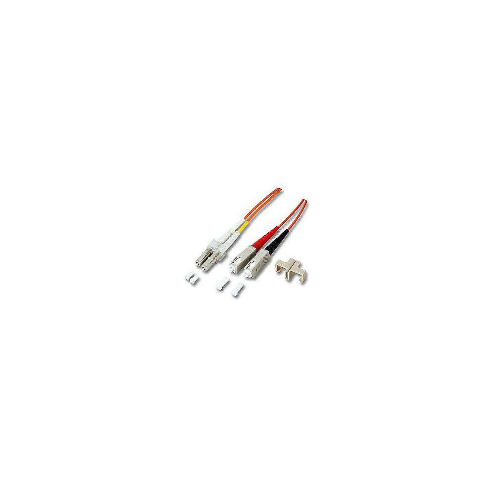 Good Connections Patchkabel LWL Duplex OM1 LC/SC Multimode 0,5m