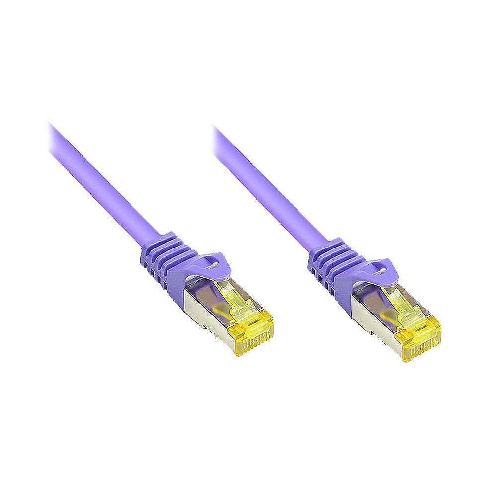 Good Connections Patchkabel mit Cat. 7 Rohkabel S/FTP 50m violett, Good, Connections, Patchkabel, Cat., 7, Rohkabel, S/FTP, 50m, violett