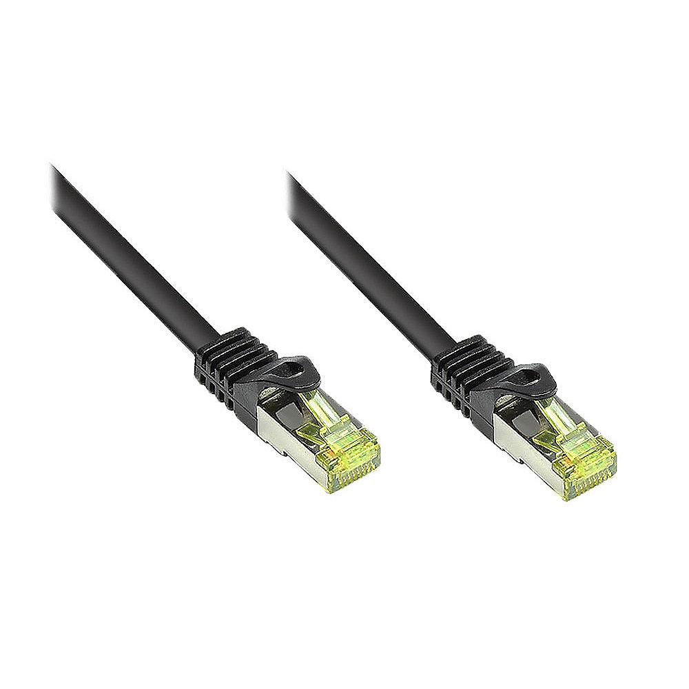 Good Connections Patchkabel mit Cat. 7 Rohkabel S/FTP 80m schwarz, Good, Connections, Patchkabel, Cat., 7, Rohkabel, S/FTP, 80m, schwarz