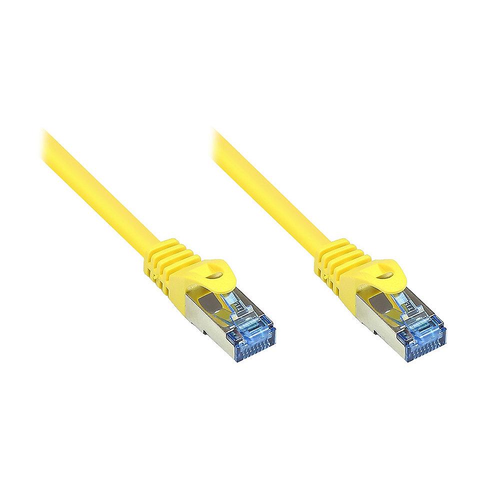 Good Connections RNS Patchkabel Cat.6A S/FTP PiMF halogenfrei 500MHz 40m gelb