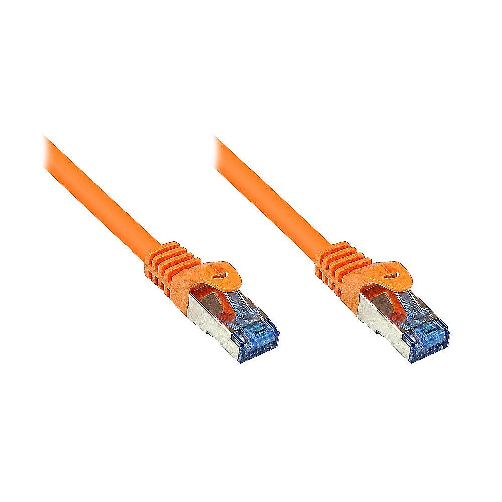 Good Connections RNS Patchkabel Cat.6A S/FTP PiMF halogenfrei 500MHz 40m orange, Good, Connections, RNS, Patchkabel, Cat.6A, S/FTP, PiMF, halogenfrei, 500MHz, 40m, orange