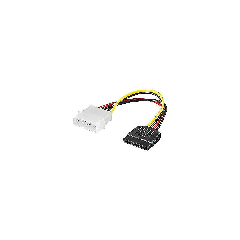 Good Connections SATA Stromadapterkabel 0,15m 1x 5,25 Bu. IDE/ 15pin SATA