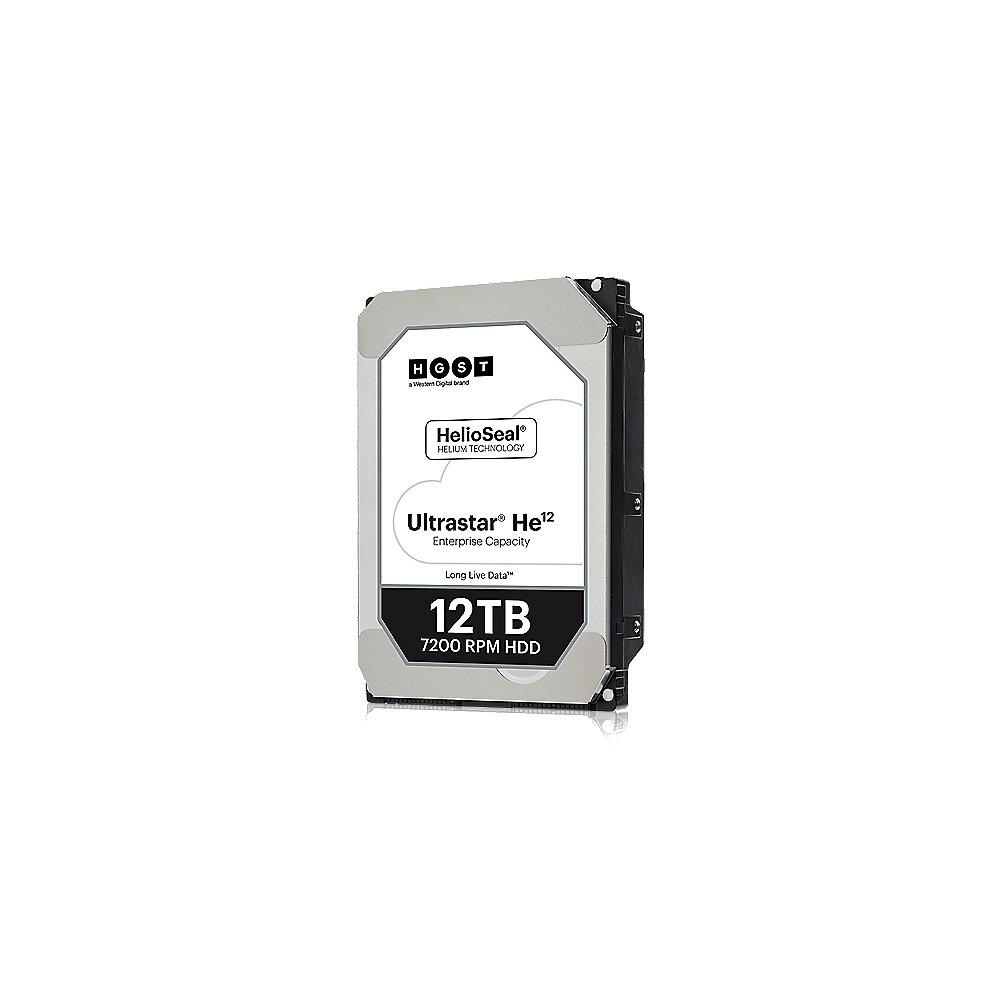 HGST Ultrastar HE12 - 12TB 7200rpm 256MB 3,5 Zoll SAS 12Gb/s 512e ISE