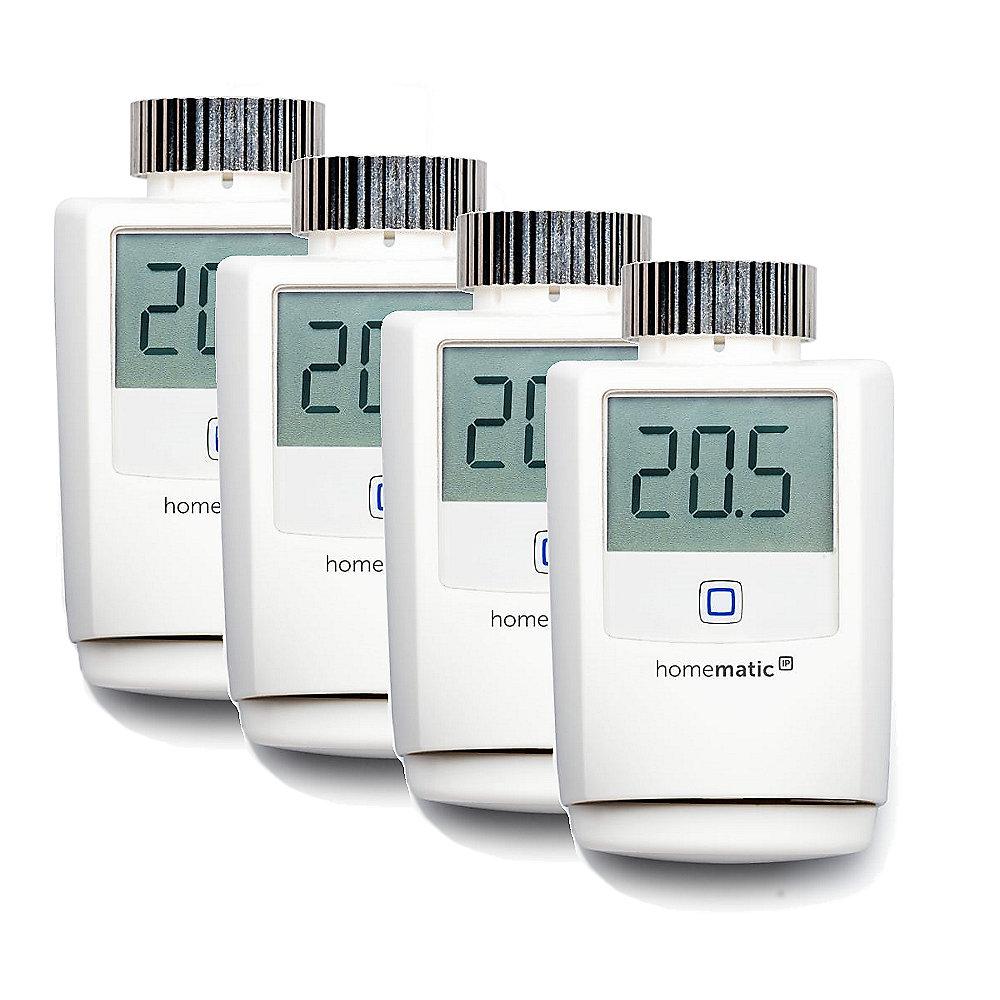 Homematic IP 4er Set Heizkörperthermostat HMIP-eTRV