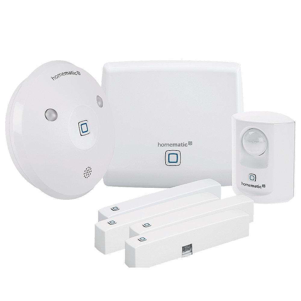 Homematic IP Starter Set Alarm inkl. 3 Tür-/Fensterkontakte optisch