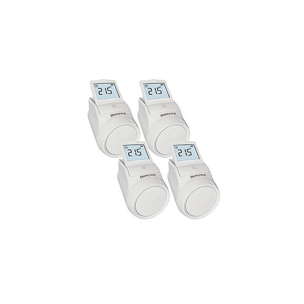 Honeywell THR0924HRT evohome Heizkörperregler 4-erPaket, Honeywell, THR0924HRT, evohome, Heizkörperregler, 4-erPaket