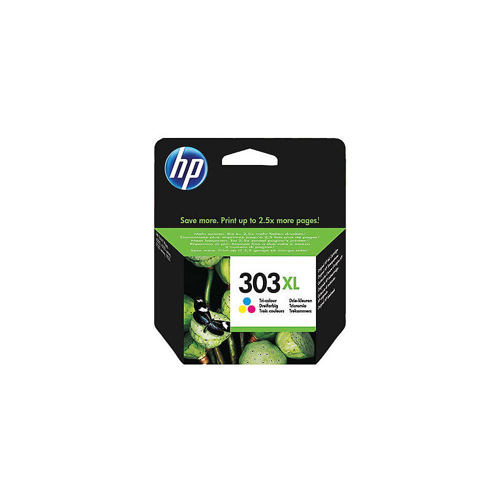 HP 303XL Original Druckerpatronen Farbig (Cyan, Magenta, Gelb) T6N03AE