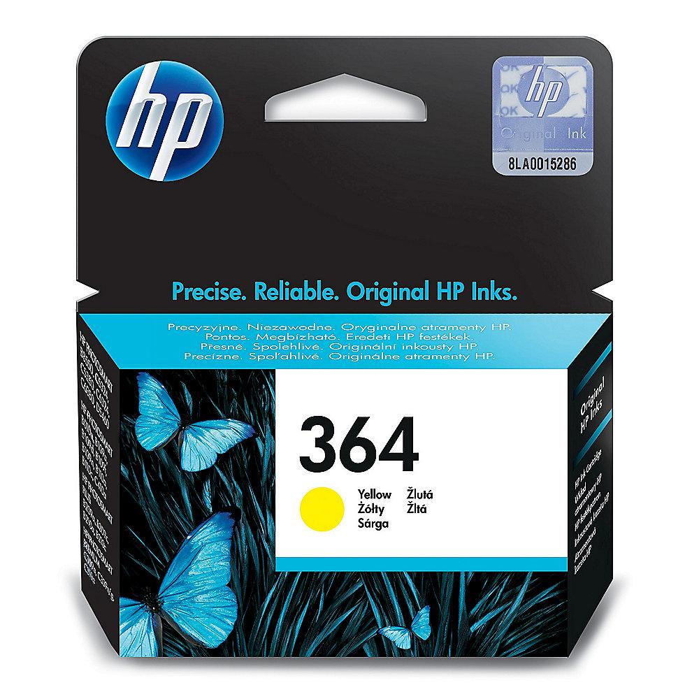 HP 364 Original Druckerpatrone gelb CB320EE