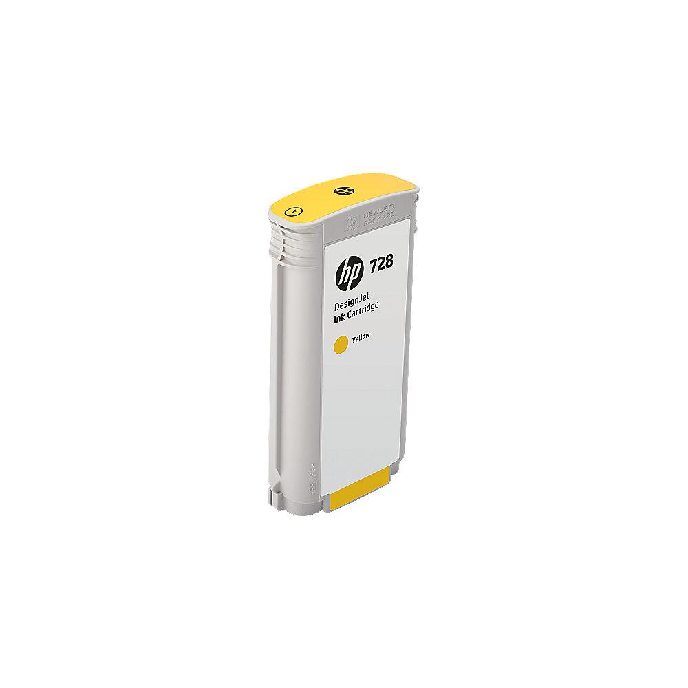 HP 728 Original Druckerpatrone Gelb 130ml F9J65A