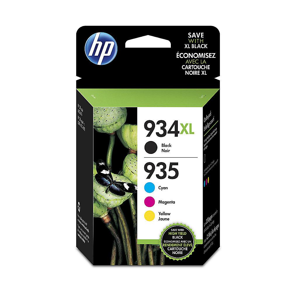 HP 934XL / 935XL Original Druckerpatronen Multipack (BK, C, M, Y) X4E14AE