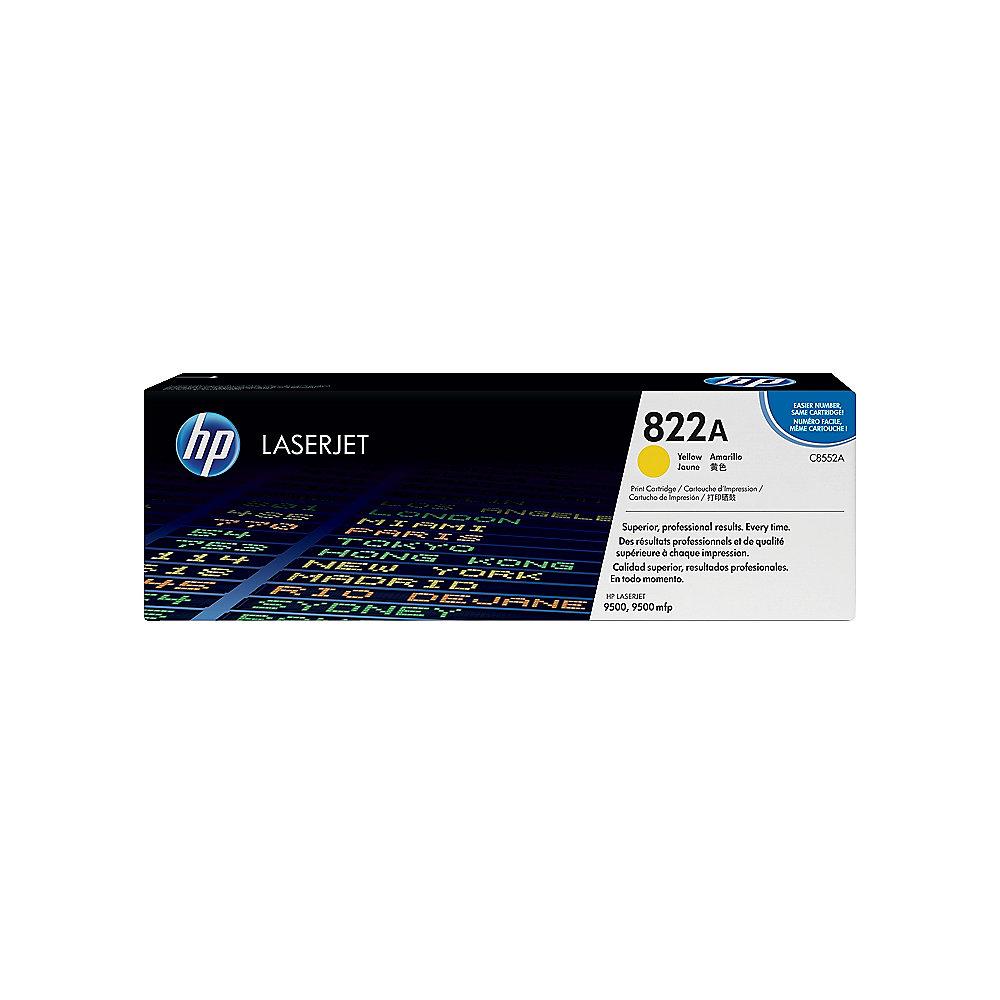 HP C8552A Original Tonerkassette 822A gelb