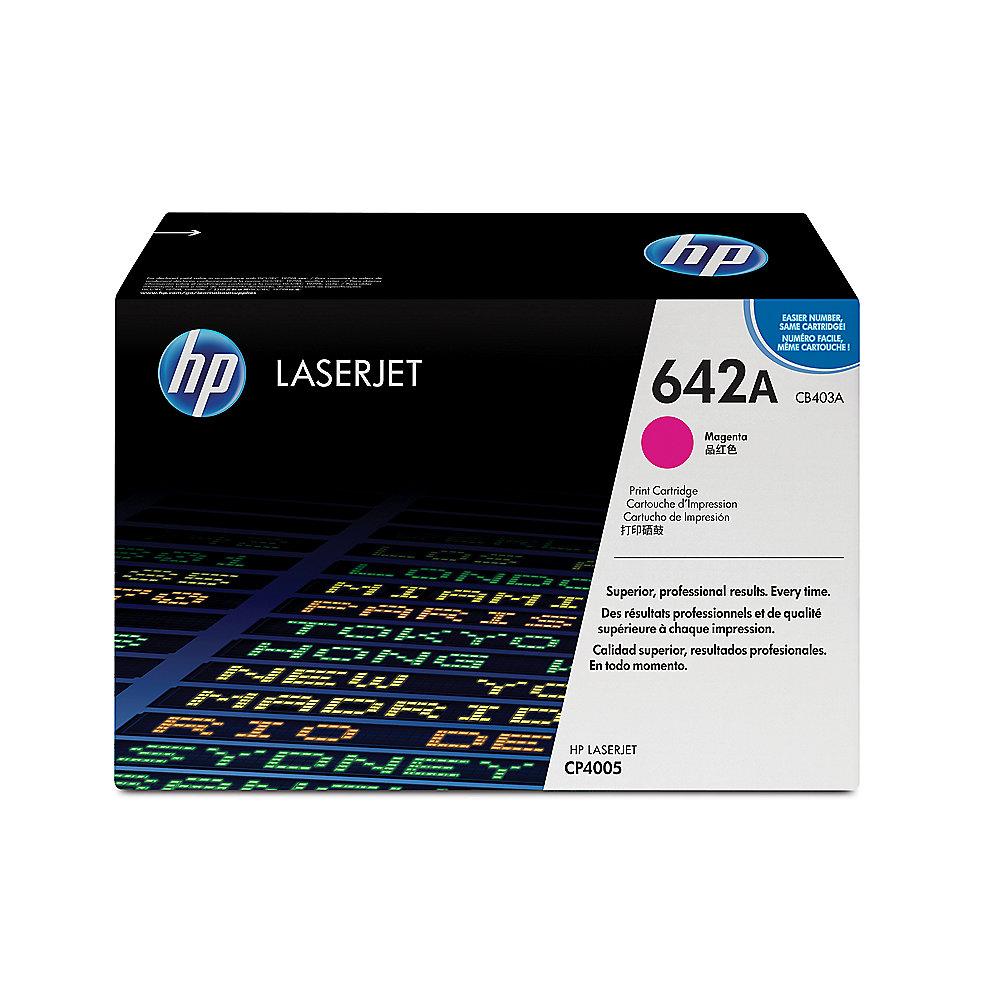 HP CB403A Original Tonerkassette 642A magenta