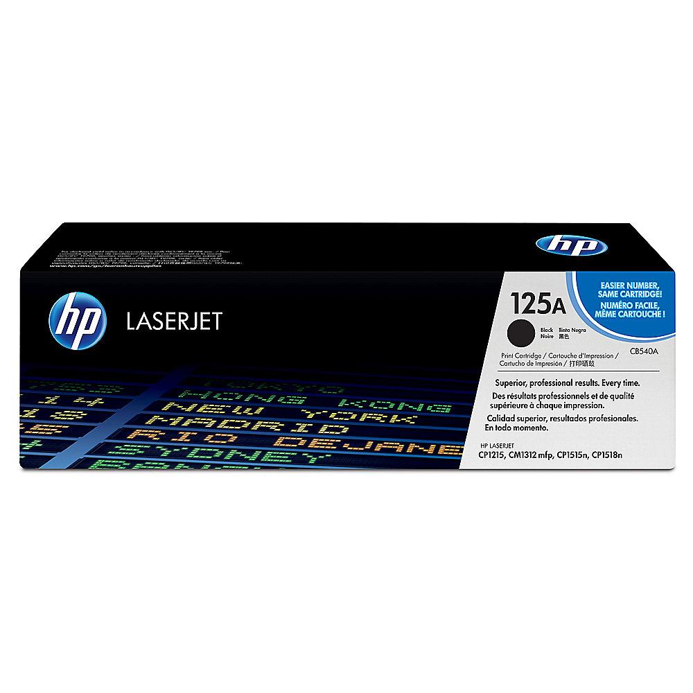 HP CB540A Original Toner 125A Schwarz für ca. 2.200 Seiten