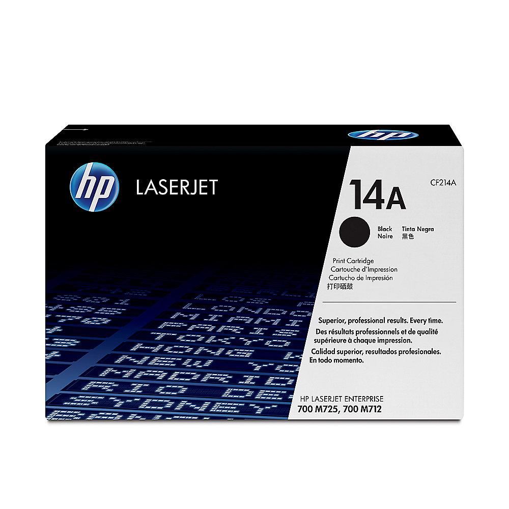 HP CF214A Original Tonerkassette 14A schwarz