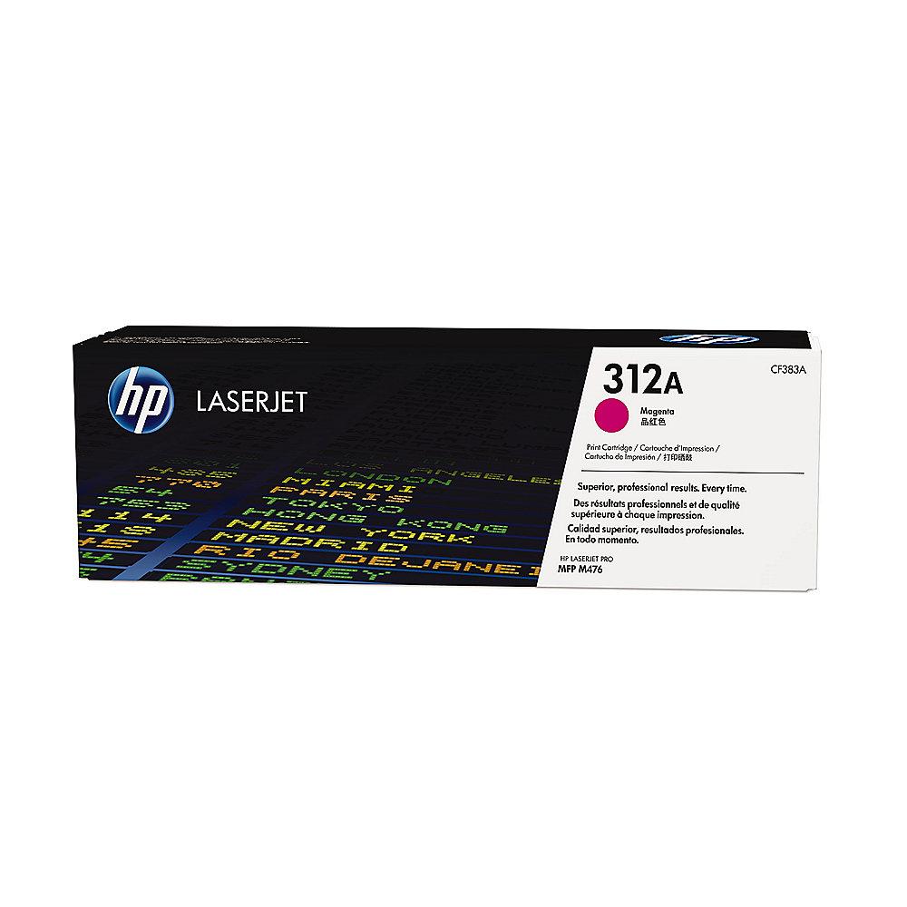 HP CF383A Original Tonerkassette 312A Magenta